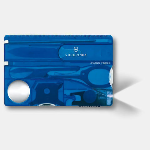 VICTORINOX SWISS CARD LITE - BLUE TRANSPARENT