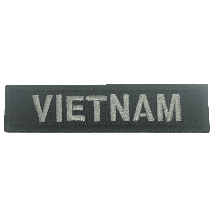 VIETNAM COUNTRY TAG - BLACK FOLIAGE