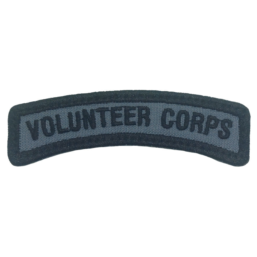 VOLUNTEER CORPS TAB - GREY