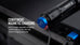 OLIGHT WARRIOR X 3 RECHARGEBALE TACTICAL LED FLASHLIGHT - 2500 LUMENS - INCLUDES 1 X 21 700 - BLACK