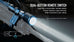 OLIGHT WARRIOR X 3 RECHARGEBALE TACTICAL LED FLASHLIGHT - 2500 LUMENS - INCLUDES 1 X 21 700 - BLACK