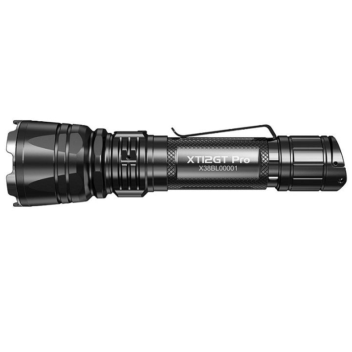 KLARUS XT12GT-PRO USB-C RECHARGEABLE LED FLASHLIGHT - INCLUDES 1 X 21700 - 1600 LUMENS