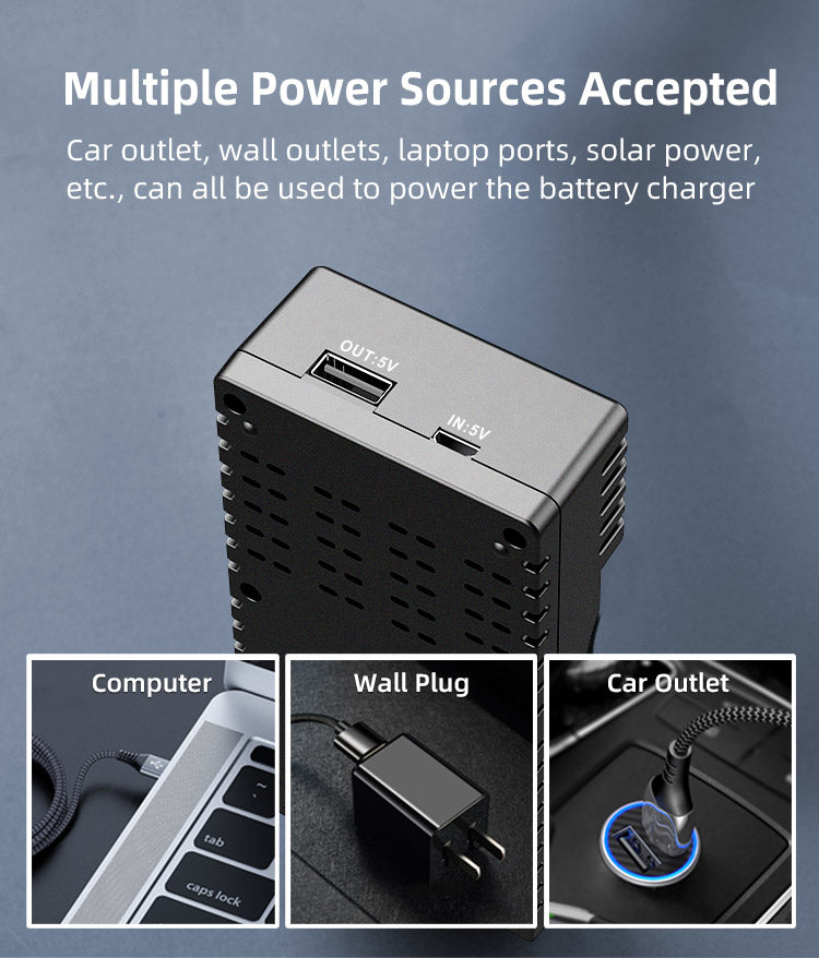 KLARUS K2 COMPACT SUPER HYBRID DUAL-BAY USB SMART CHARGER