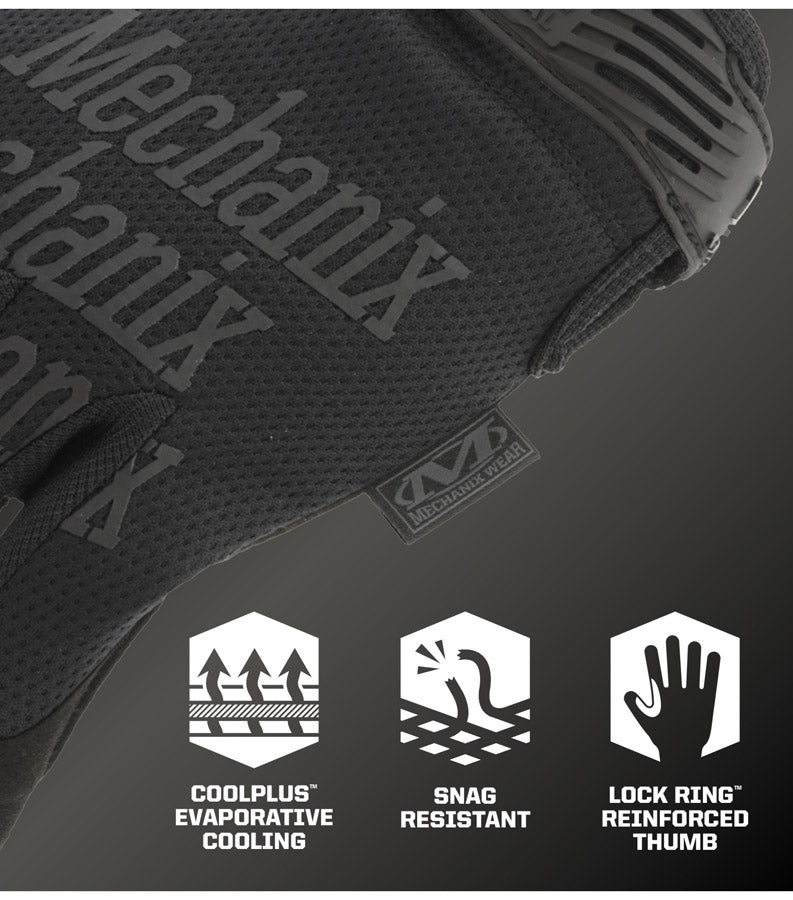 Mechanix Tactical Gloves The Original Covert (Black)