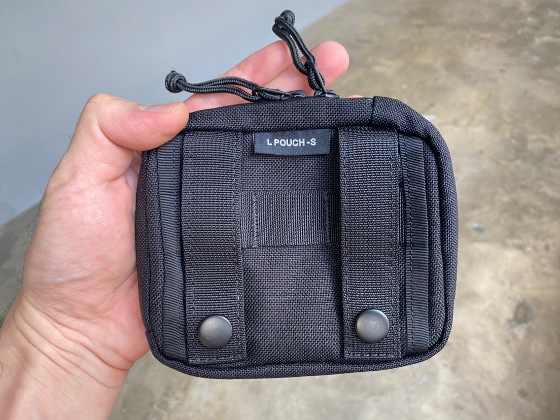 TERG L-POUCH SIZE S - BLACK