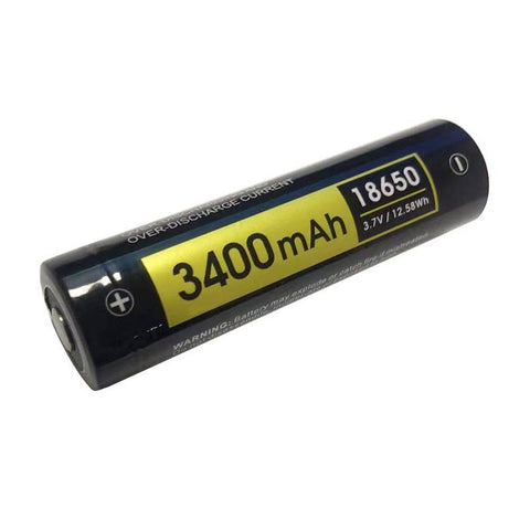 SPERAS S34 3400mAh RECHARGEABLE 18650 LI-ION BATTERY 3.7V / 12.58Wh