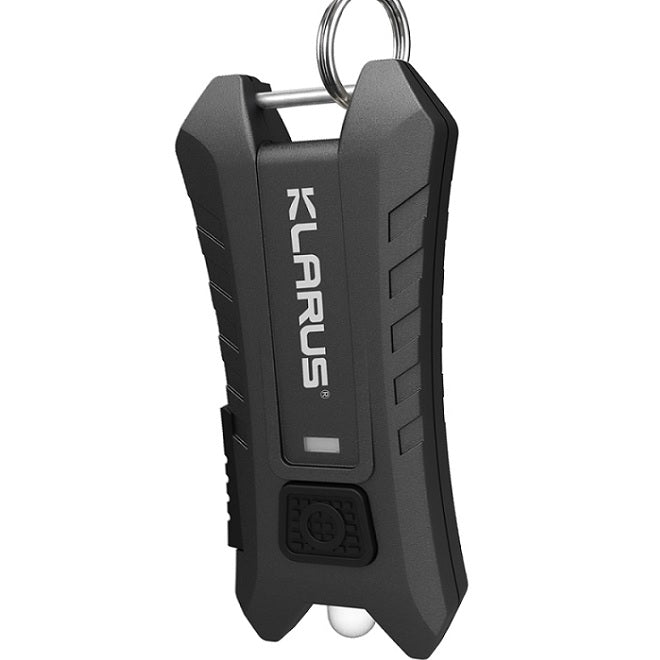 KLARUS MI2 RECHARGEABLE KEYCHAIN FLASHLIGHT - 5MM LED (BUILT-IN BATTERY) - 40 LUMENS - BLACK