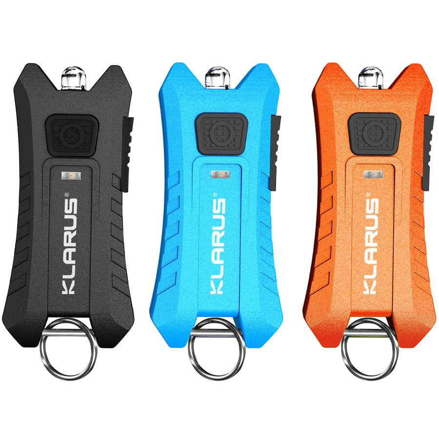 KLARUS MI2 RECHARGEABLE KEYCHAIN FLASHLIGHT - 5MM LED (BUILT-IN BATTERY) - 40 LUMENS - BLACK