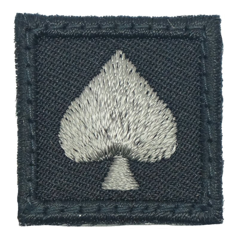 1" MINI SPADE PATCH - BLACK FOLIAGE - Hock Gift Shop | Army Online Store in Singapore