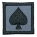 1" MINI SPADE PATCH - GREY - Hock Gift Shop | Army Online Store in Singapore