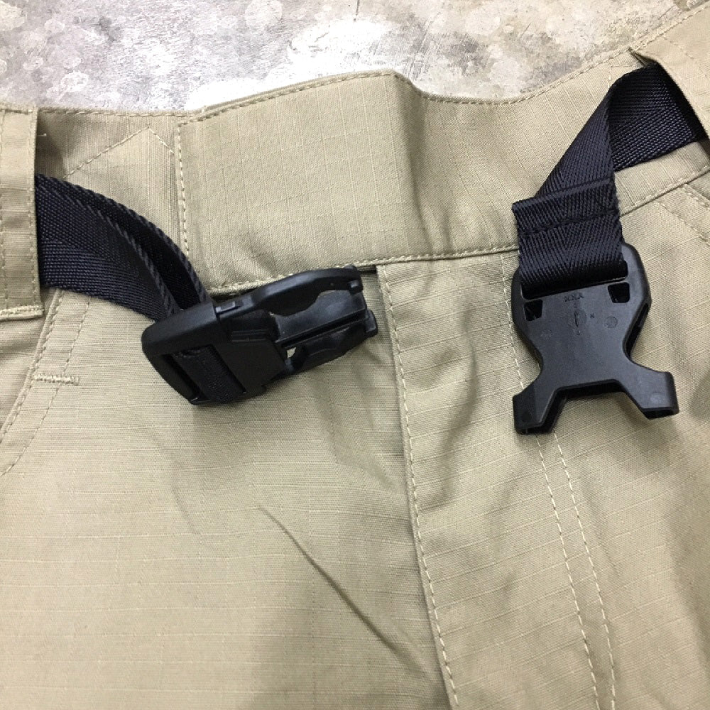 1" COVERT BUCKLE BELT - BLACK