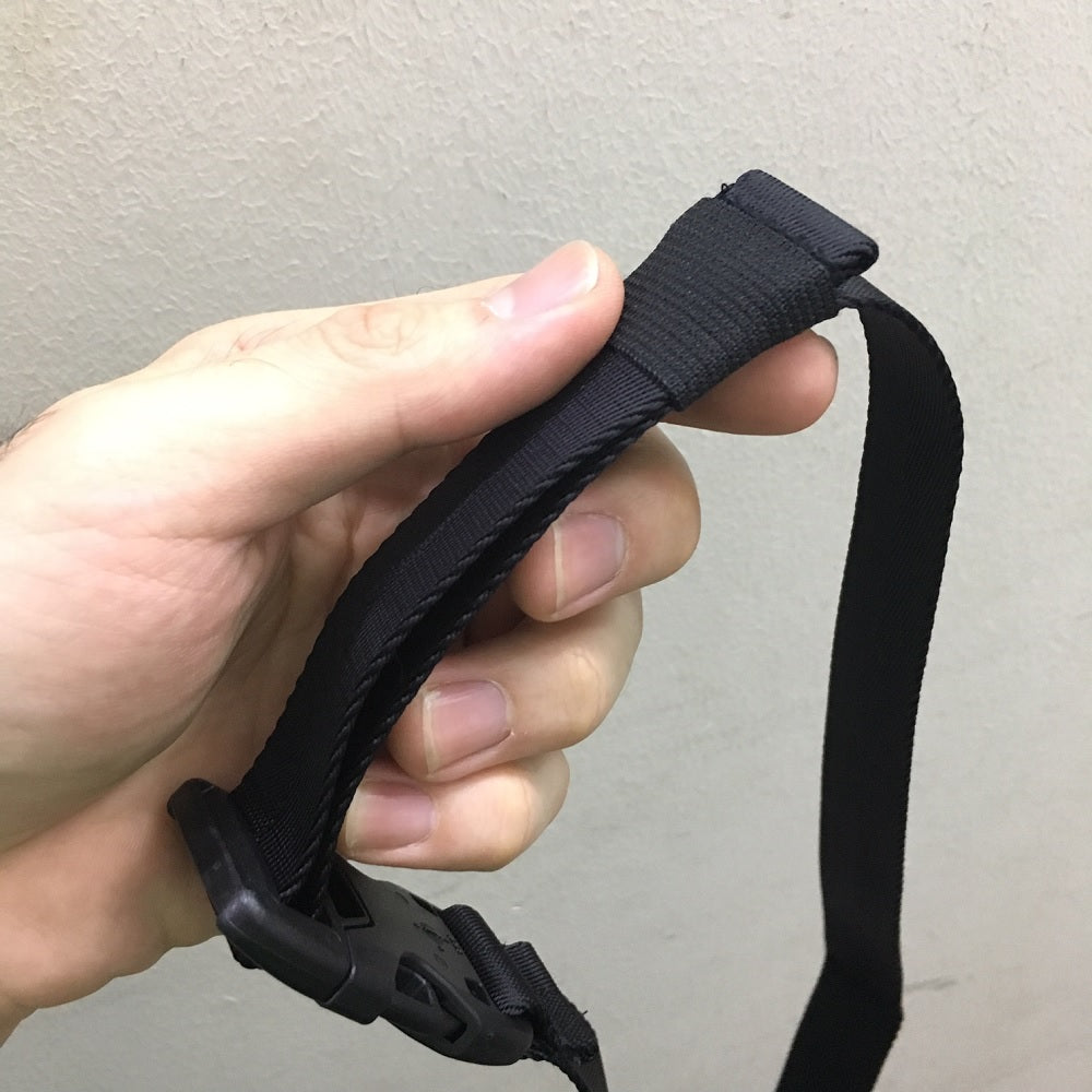 1" COVERT BUCKLE BELT - BLACK