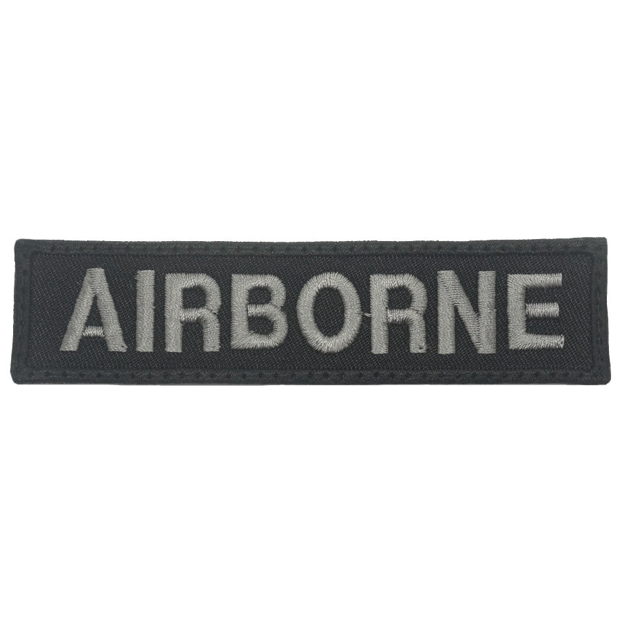 AIRBORNE UNIT TAG - BLACK FOLIAGE