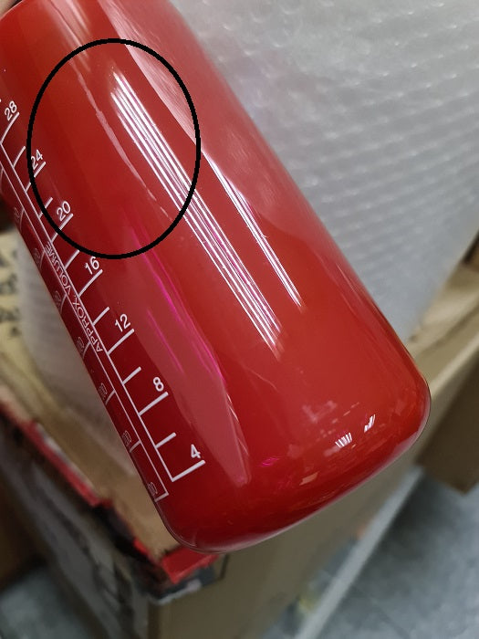 NALGENE NARROW MOUTH 32 OZ / 1000 ML - BERRY (OLD STOCK WITH SOME SCRATCHES)