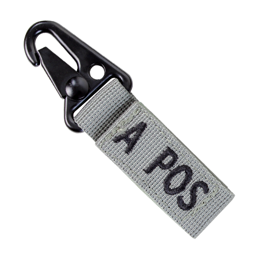 CONDOR BLOOD TYPE KEY CHAIN - FOLIAGE