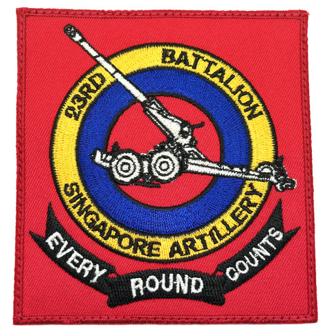 23 SA EVERY ROUND COUNTS LOGO PATCH