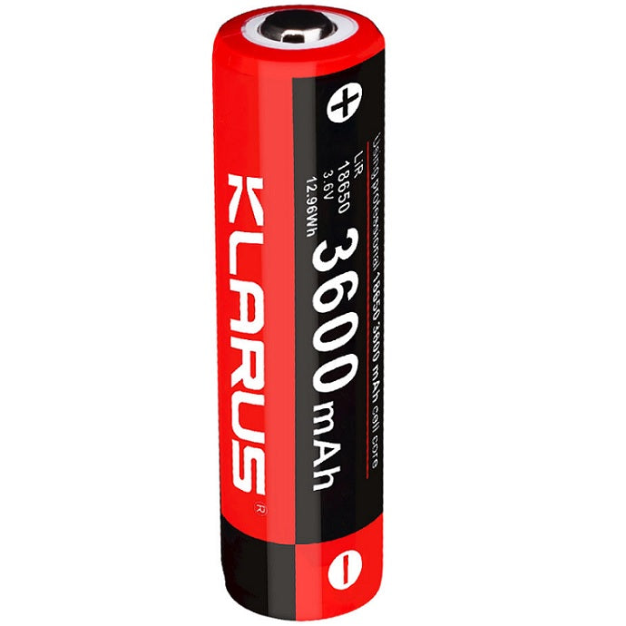 KLARUS 18GT-36 18650 3600mAh RECHARGEABLE LITHIUM BATTERY FOR XT11GT, XT12GT & OTHER