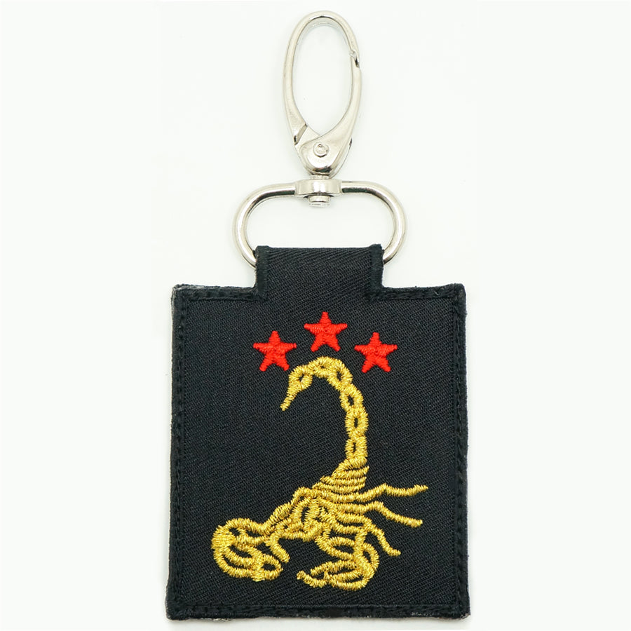 3 SIR LOGO KEYCHAIN - BLACK