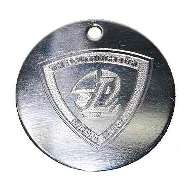 UNIT DOG TAG (ROUND)