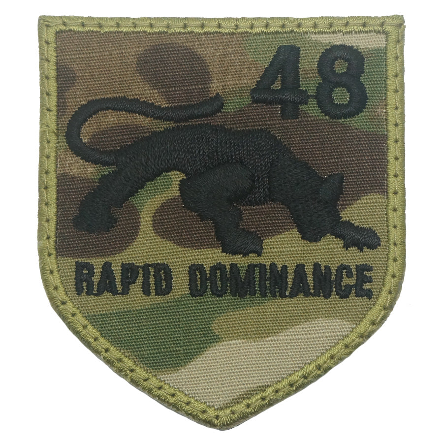 48 SAR LOGO PATCH - RAPID DOMINANCE (MULTICAM)