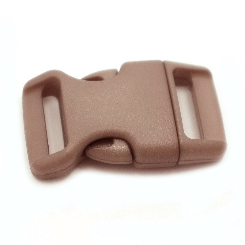4CM CONTOURED CURVED PLASTIC BUCKLE - FADED BROWN - Hock Gift Shop | Army Online Store in Singapore