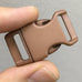 4CM CONTOURED CURVED PLASTIC BUCKLE - FADED BROWN - Hock Gift Shop | Army Online Store in Singapore
