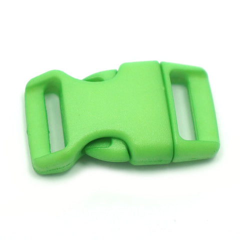 4CM CONTOURED CURVED PLASTIC BUCKLE - GREEN APPLE - Hock Gift Shop | Army Online Store in Singapore