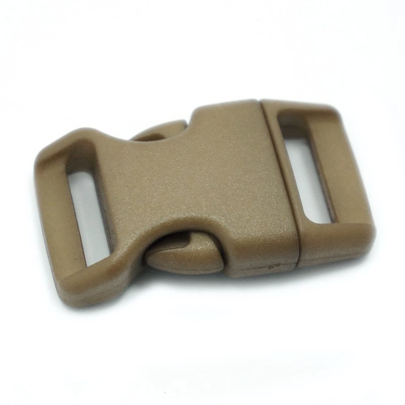 4CM CONTOURED CURVED PLASTIC BUCKLE - TAN - Hock Gift Shop | Army Online Store in Singapore