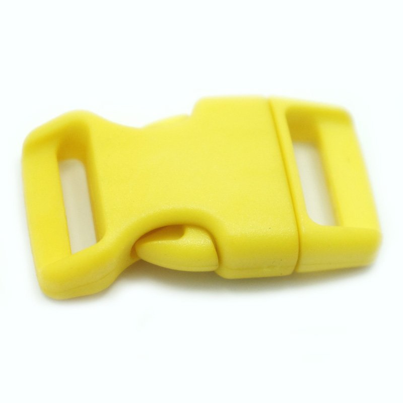 4CM CONTOURED CURVED PLASTIC BUCKLE - YELLOW - Hock Gift Shop | Army Online Store in Singapore