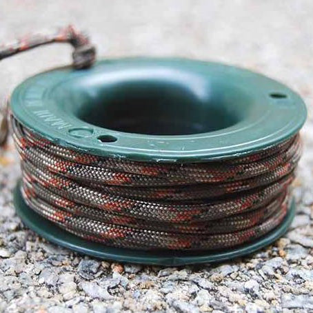550 PARACORD MINI SPOOL - ARMY GREEN CAMO - Hock Gift Shop | Army Online Store in Singapore