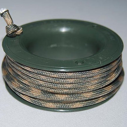 550 PARACORD MINI SPOOL - BEIGE & DARK GRAY CAMO - Hock Gift Shop | Army Online Store in Singapore