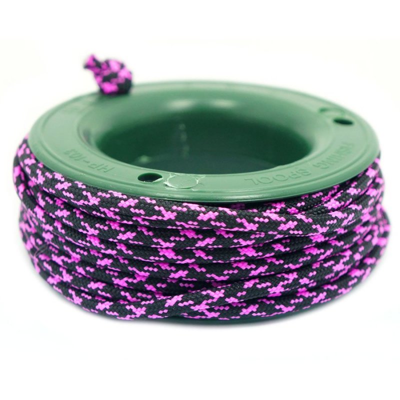 550 PARACORD MINI SPOOL - BLACK PINK CAMO - Hock Gift Shop | Army Online Store in Singapore