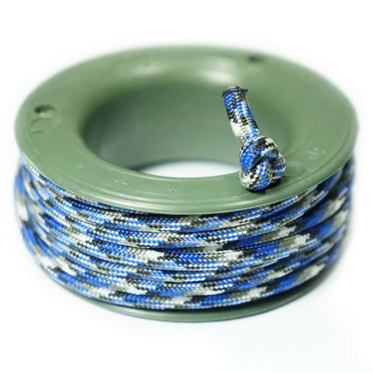 550 PARACORD MINI SPOOL - BLUE CAMO - Hock Gift Shop | Army Online Store in Singapore