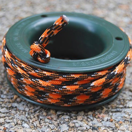 550 PARACORD MINI SPOOL - CLOWN LOACH - Hock Gift Shop | Army Online Store in Singapore