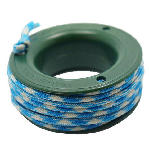 550 PARACORD MINI SPOOL - CYAN WHITE CAMO - Hock Gift Shop | Army Online Store in Singapore