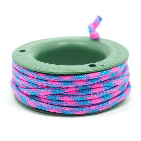 550 PARACORD MINI SPOOL - FUSCHIA BLUE - Hock Gift Shop | Army Online Store in Singapore