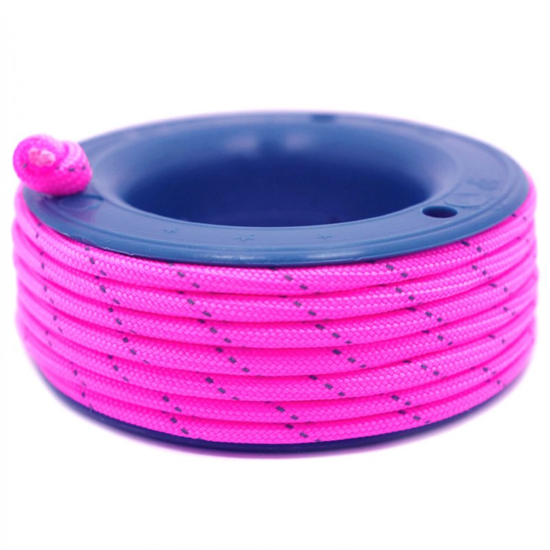 550 PARACORD MINI SPOOL - HOT PINK REFLECTIVE - Hock Gift Shop | Army Online Store in Singapore