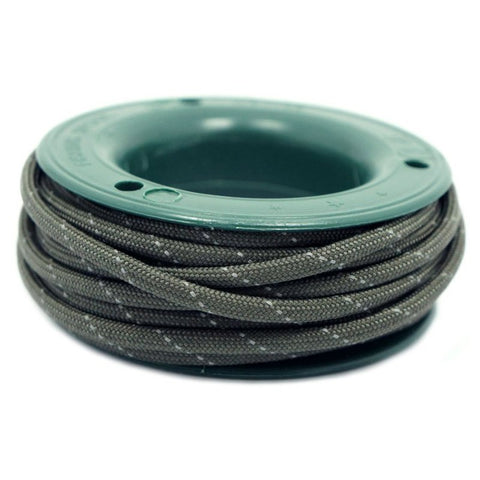 550 PARACORD MINI SPOOL - OD GREEN REFLECTIVE - Hock Gift Shop | Army Online Store in Singapore