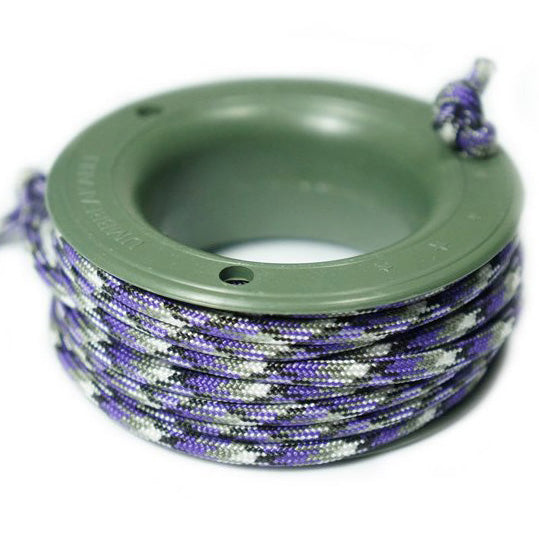 550 PARACORD MINI SPOOL - PURPLE CAMO - Hock Gift Shop | Army Online Store in Singapore