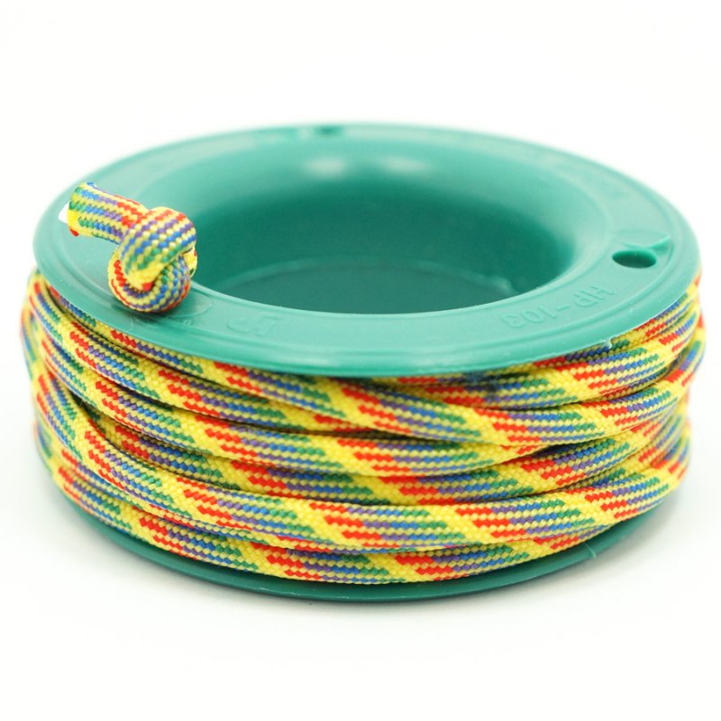 550 PARACORD MINI SPOOL - RAINBOW RAIN - Hock Gift Shop | Army Online Store in Singapore