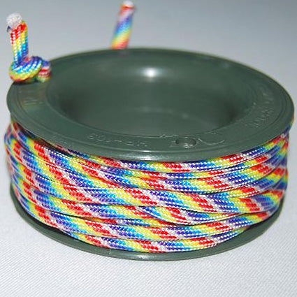 550 PARACORD MINI SPOOL - RAINBOW - Hock Gift Shop | Army Online Store in Singapore