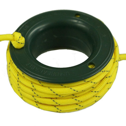 550 PARACORD MINI SPOOL - YELLOW REFLECTIVE - Hock Gift Shop | Army Online Store in Singapore