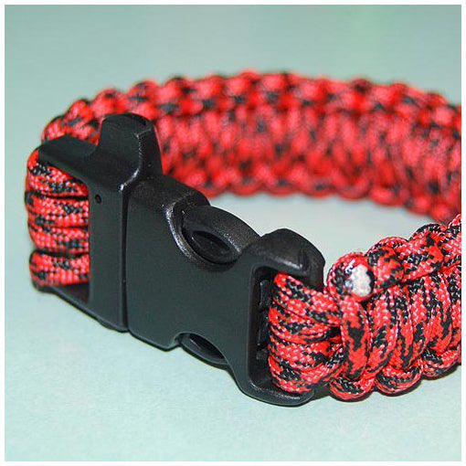 550 PARACORD SURVIVAL BRACELET - BLACK WIDOW - Hock Gift Shop | Army Online Store in Singapore