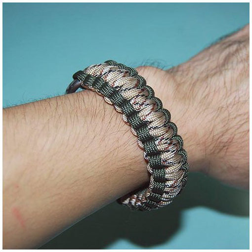 550 PARACORD SURVIVAL BRACELET - DESERT GRASS - Hock Gift Shop | Army Online Store in Singapore