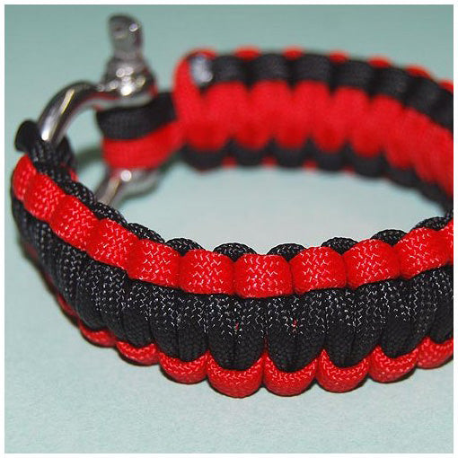 550 PARACORD SURVIVAL BRACELET - RED POISON DART FROG - Hock Gift Shop | Army Online Store in Singapore