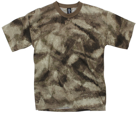 ROTHCO A-TACS T-SHIRT - AU BROWN - Hock Gift Shop | Army Online Store in Singapore