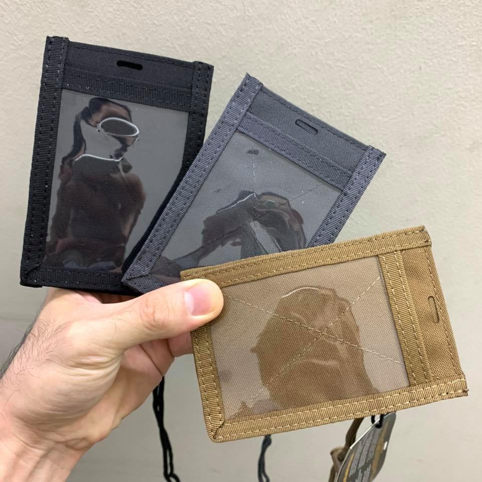 ONE TIGRIS SHOT PUT ID CARD HOLDER - COYOTE BROWN