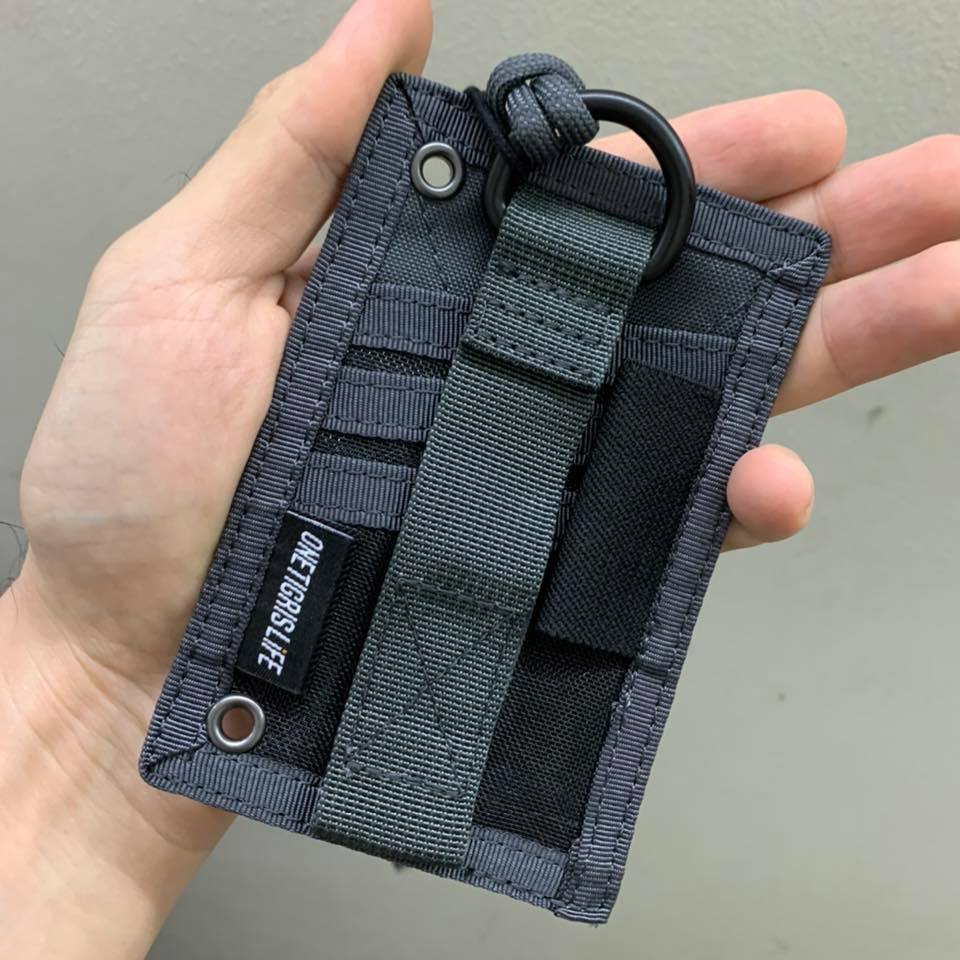 ONE TIGRIS SHOT PUT ID CARD HOLDER - BLACK