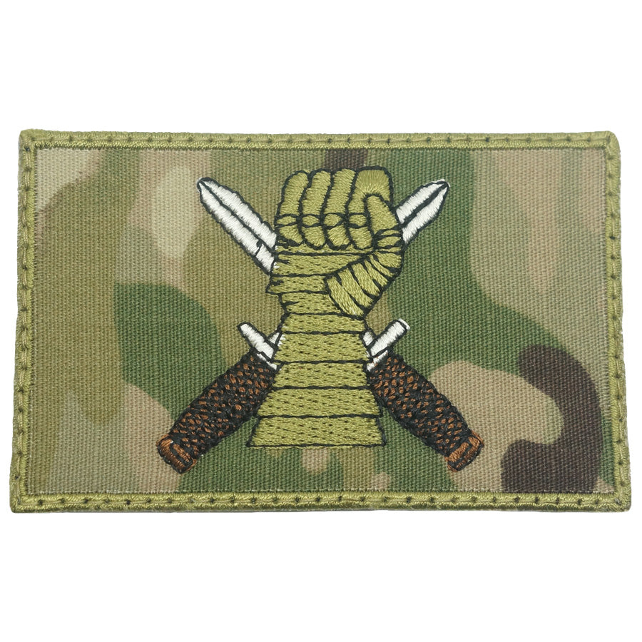 ARMOUR PATCH 8CM X 5CM - MULTICAM