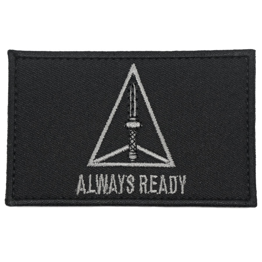 ADF PATCH 8CM X 5CM - BLACK FOLIAGE